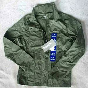Bench Olive Green jacket size Large 10-12 years
